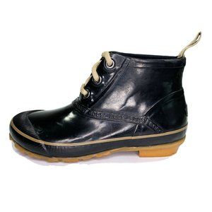 Bogs Charlot Gum Rub Boots Waterproof With Laces Black EUC Woman’s Size 6